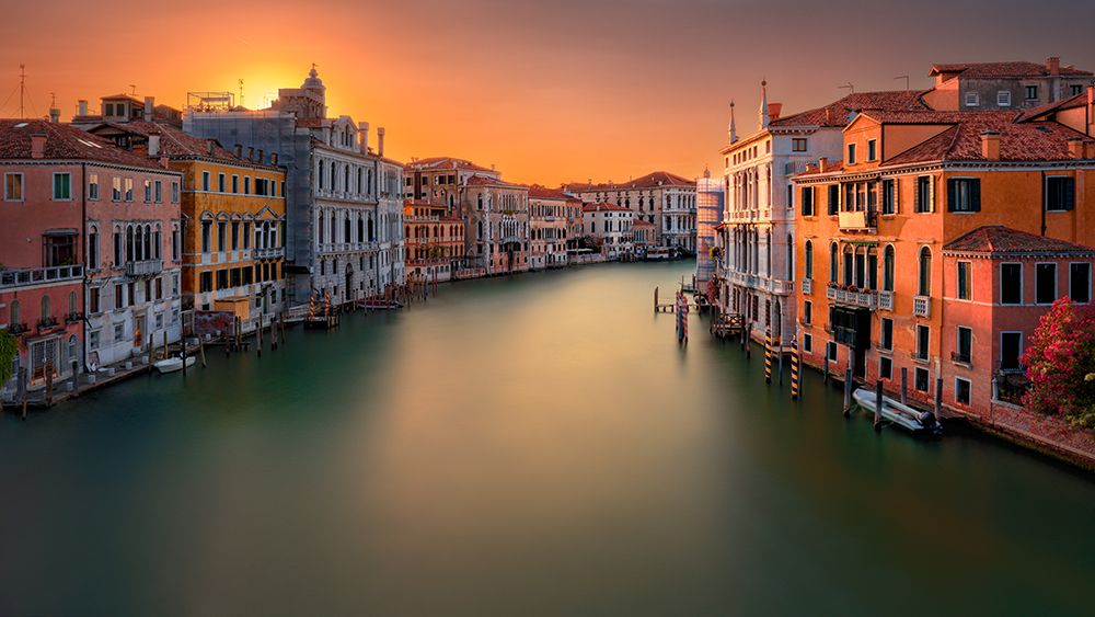 Sunset In Venice art print by Tommaso Pessotto for $57.95 CAD