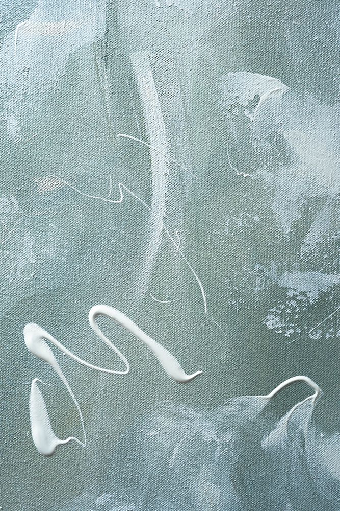 Green and White Acrylic No 1 art print by Anastasia Sawall for $57.95 CAD