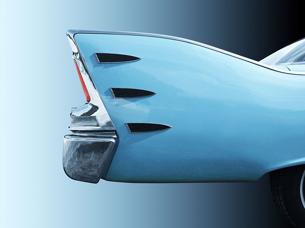 American Classic Car Belvedere 1960 Tail Fin art print by Beate Gube for $57.95 CAD