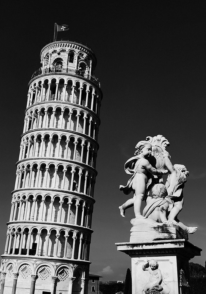 The Leaning Tower of Pisa art print by Sonya Liu for $57.95 CAD