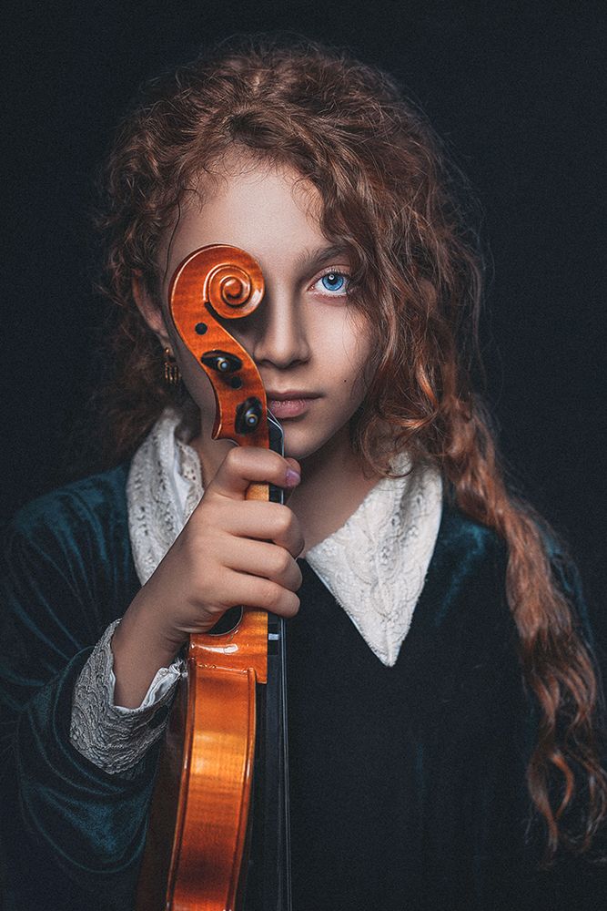 The Daughter A Violinist art print by Avantgarde Awards for $57.95 CAD