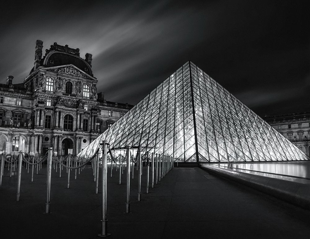 Louvre At Night art print by Catherine W. for $57.95 CAD