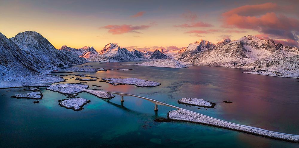 Lofoten Winter Wonderland art print by Mei Xu for $57.95 CAD