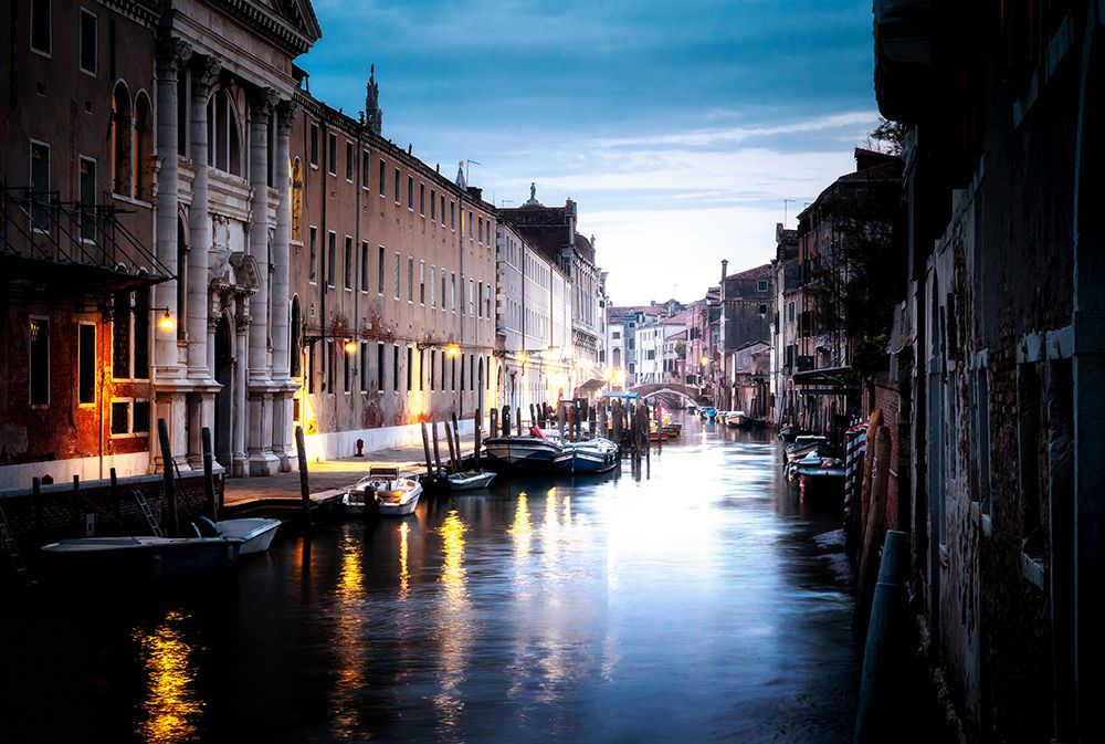 Venice night art print by Yoshikazu Endo for $57.95 CAD