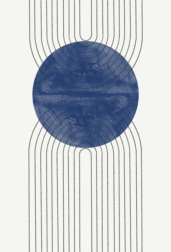 Blue Moon No1. art print by The Miuus Studio for $57.95 CAD