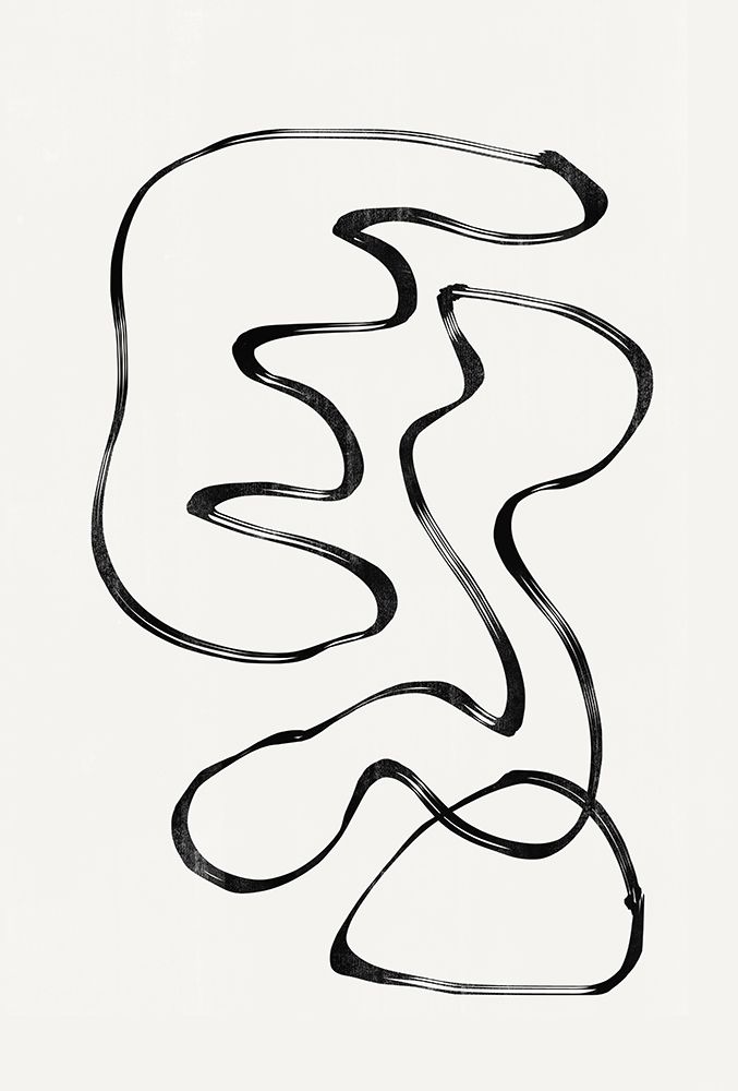 Abstract Line No4. art print by The Miuus Studio for $57.95 CAD