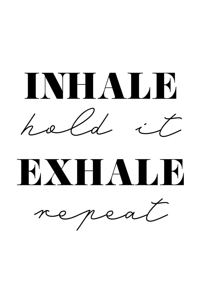 Inhale Exhale art print by 1x Studio II for $57.95 CAD