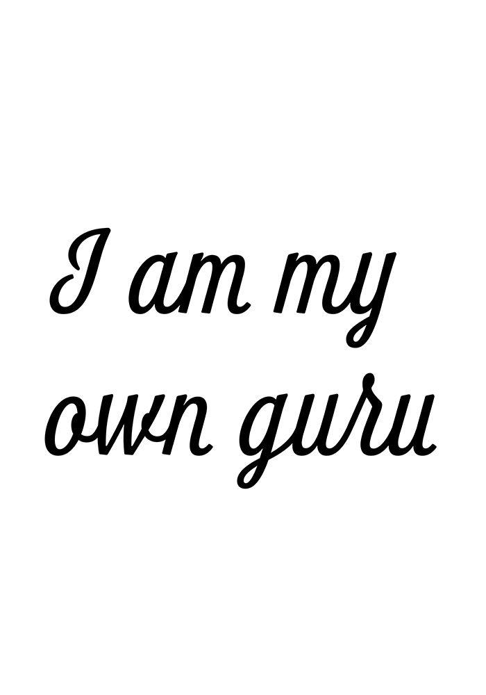 I am my own guru art print by 1x Studio II for $57.95 CAD