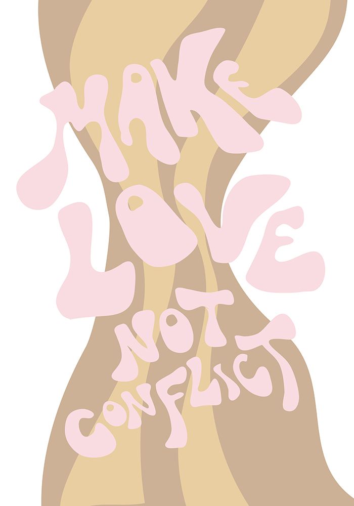 Make Love not Conflict art print by 1x Studio II for $57.95 CAD