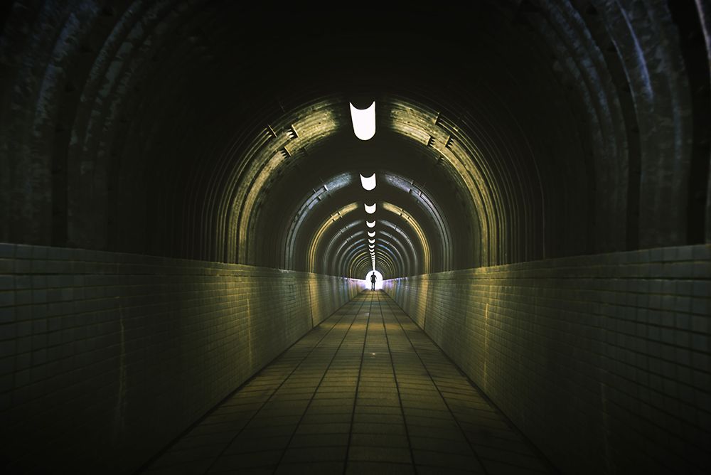 Tunnel, go ahead art print by Reiko Kiri for $57.95 CAD