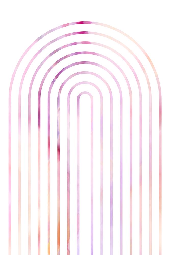 Pink Arch art print by Anastasia Sawall for $57.95 CAD