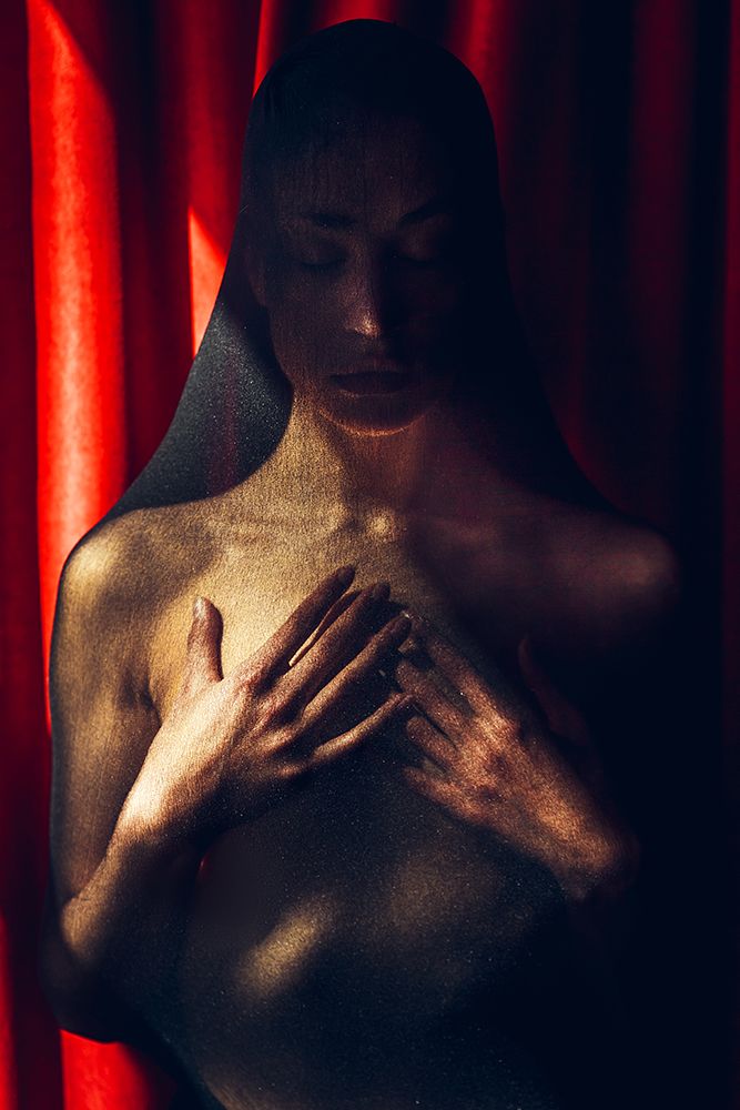 Black veil art print by Ruslan Bolgov for $57.95 CAD