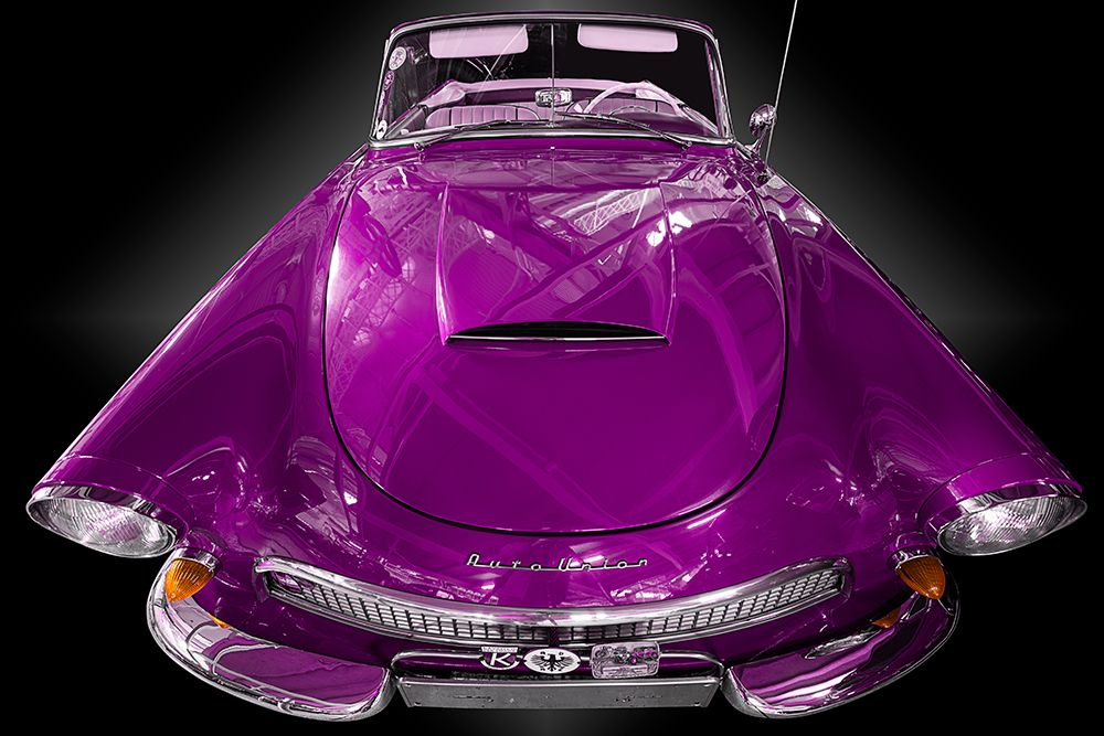 The pink Cabriolet art print by Roland Weber for $57.95 CAD