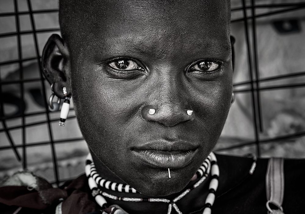 Larim Tribe Woman - South Sudan art print by Joxe Inazio Kuesta for $57.95 CAD