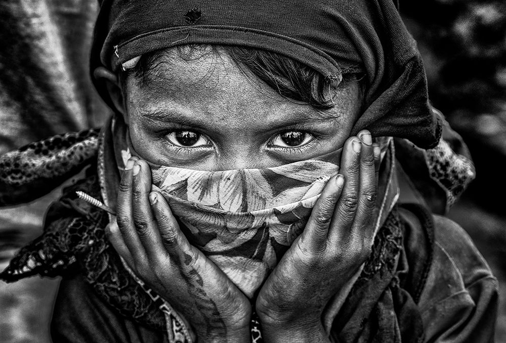 Rohingya Refugee Girl - Bangladesh art print by Joxe Inazio Kuesta for $57.95 CAD