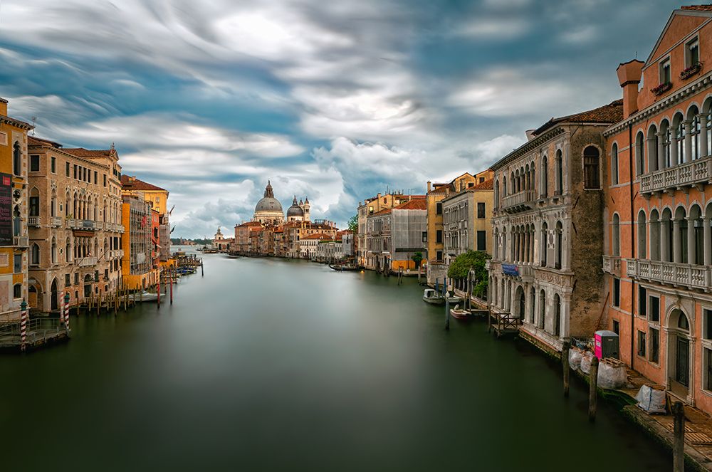 Stormy Weather On The Grand Canal art print by Tommaso Pessotto for $57.95 CAD