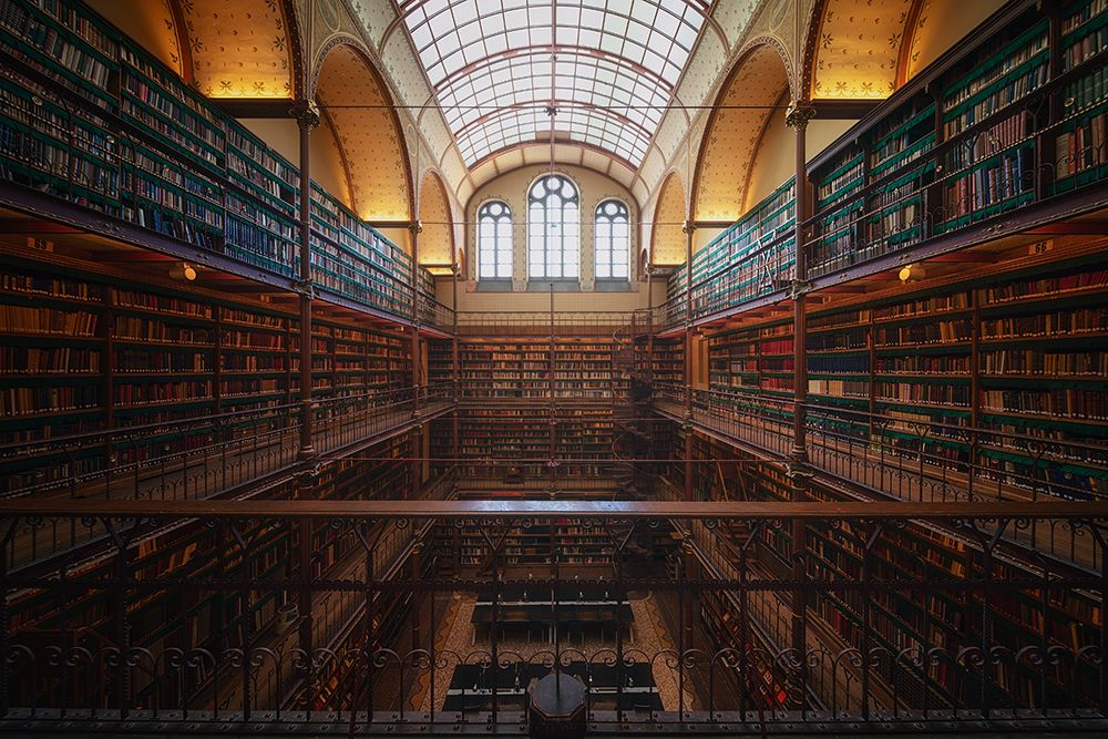 Rijksmuseum Library I art print by Bartolome Lopez for $57.95 CAD