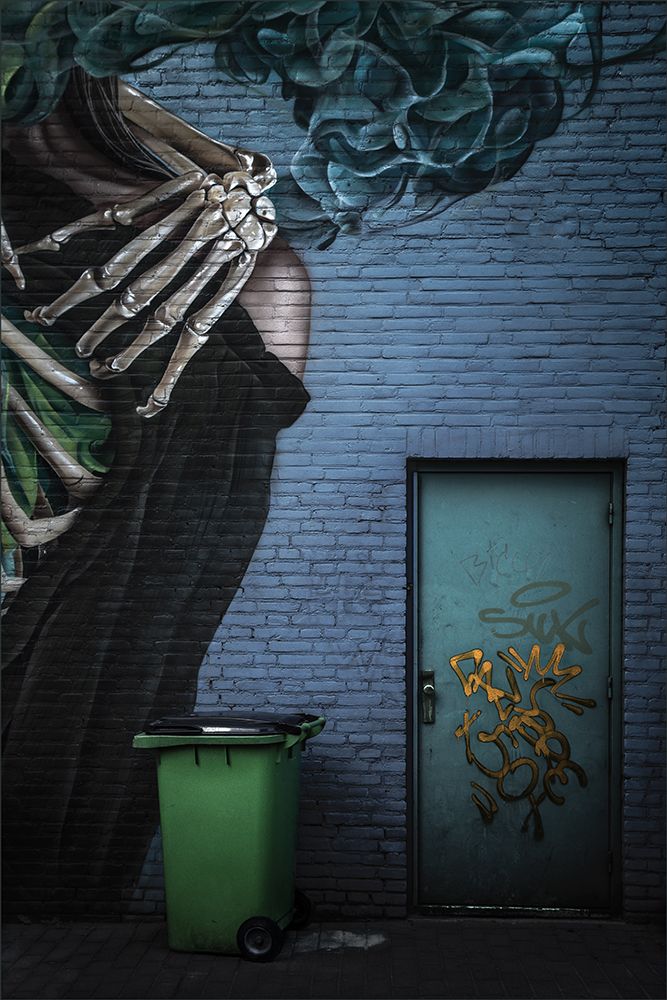 Refuse Container art print by Gilbert Claes for $57.95 CAD