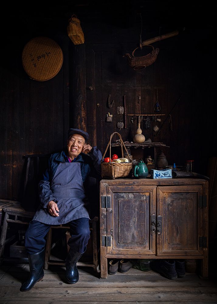 Mr. Zhou - At Home - II art print by Michael Steverson for $57.95 CAD