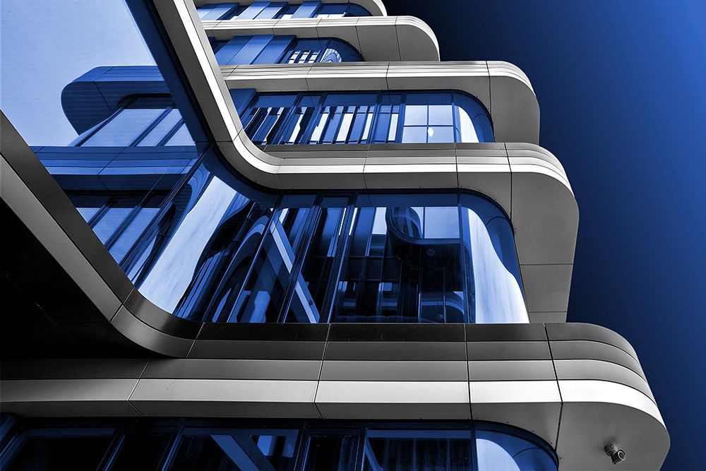 Lines Of Modern Architecture III art print by Erhard Batzdorf for $57.95 CAD