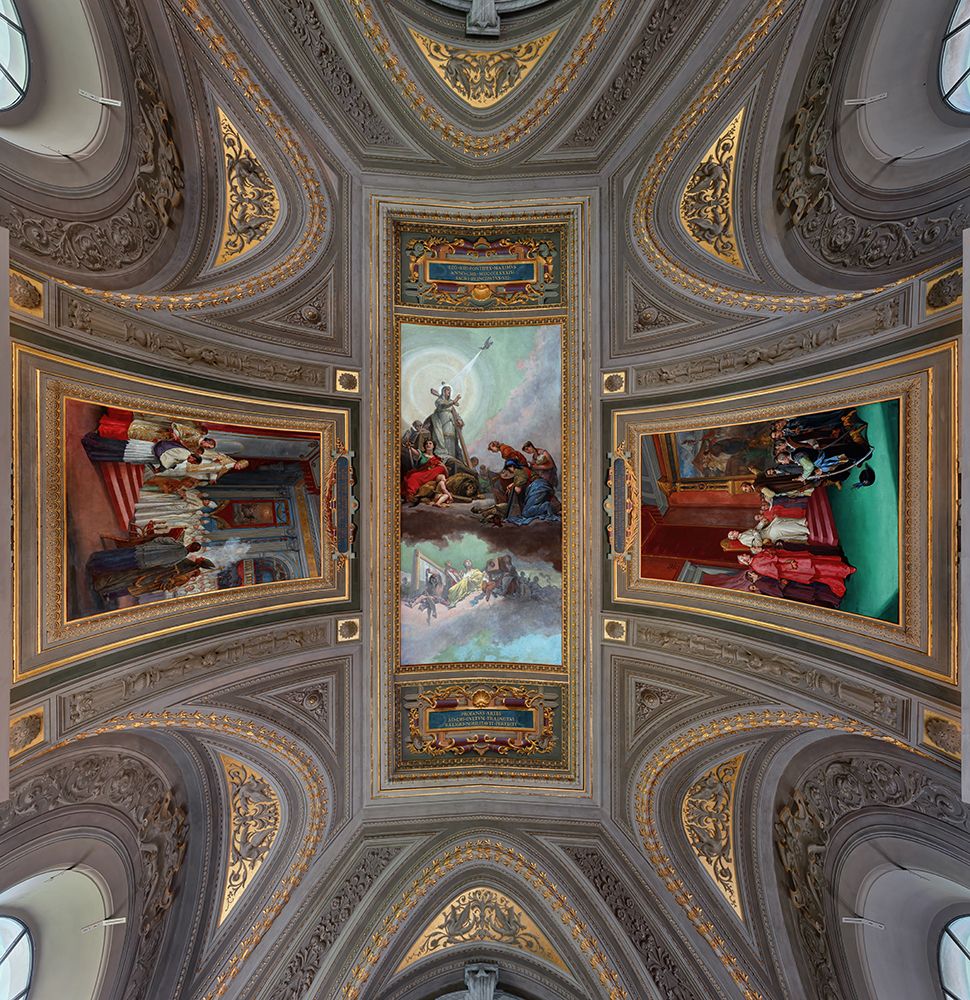Vatican Ceilings I art print by Jose Parejo for $57.95 CAD