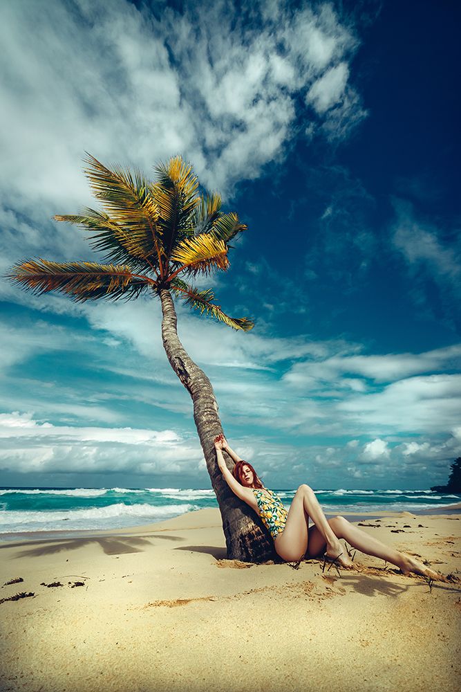 All I need is a palm tree and a cool breeze art print by Ruslan Bolgov (Axe) for $57.95 CAD