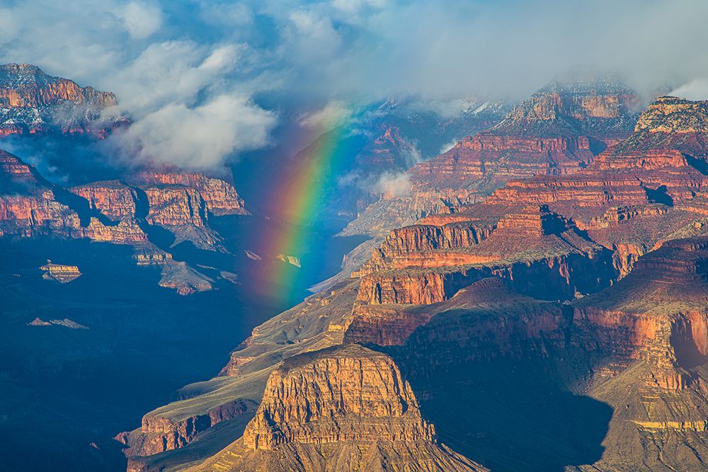 Rainbow Over Grand Canyon art print by Kevin Xu for $57.95 CAD