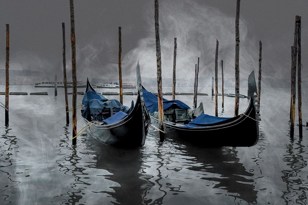 Gondolas art print by Isabelle Dupont for $57.95 CAD
