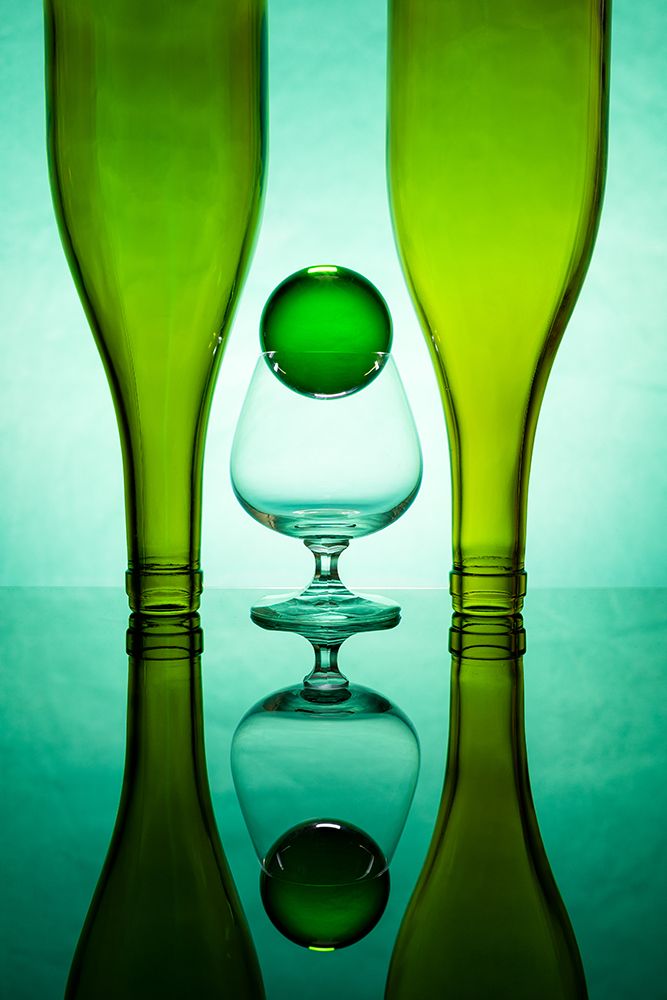 Green Glass #14 art print by Azriel Yakubovitch for $57.95 CAD