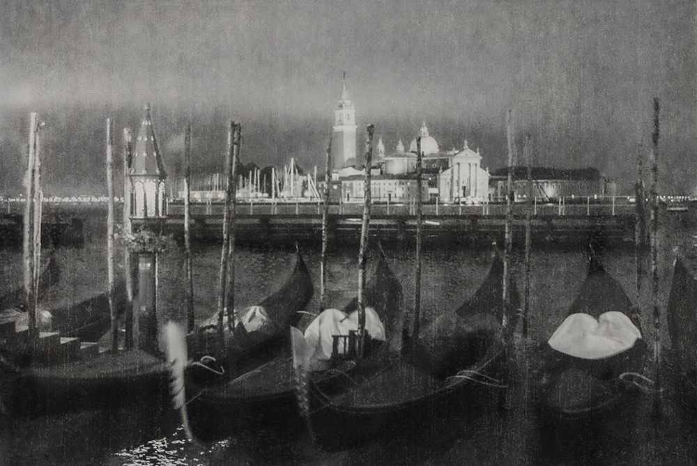 Rainy Night in Venice art print by Leonid Yermoshkin for $57.95 CAD