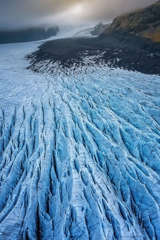 Svasnafellsjapkull Glacier In Iceland II art print by Bartolome Lopez for $57.95 CAD