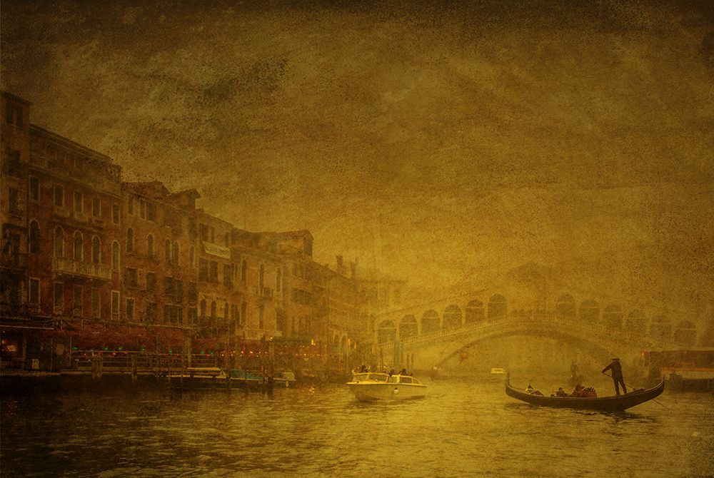 Rialto Bridge In The Mist art print by Isabelle Dupont for $57.95 CAD