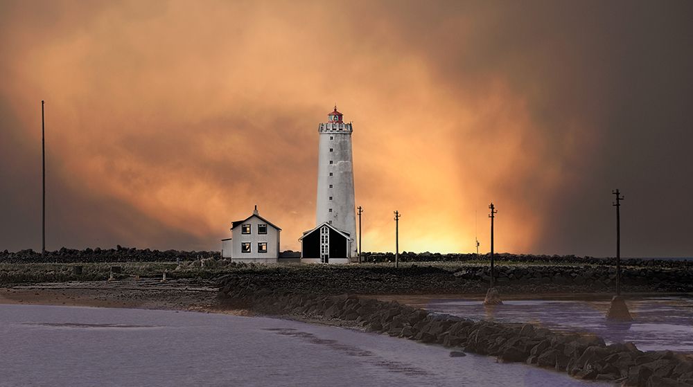 GraAndSup3;Tta Island Lighthouse art print by Erik Engstrom for $57.95 CAD