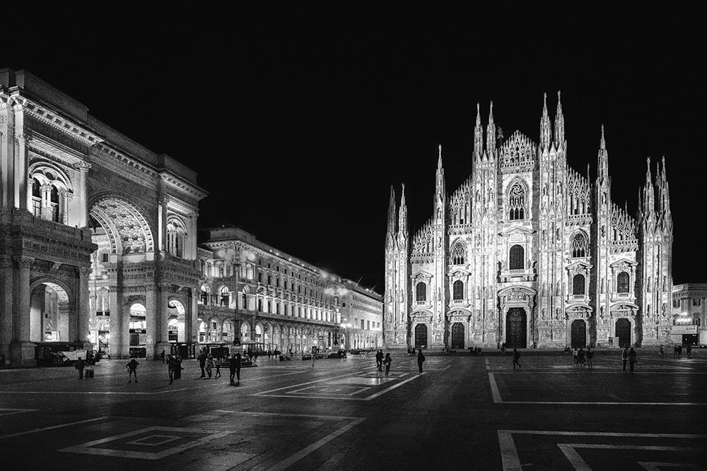 Milan By Night art print by L. Simons for $57.95 CAD