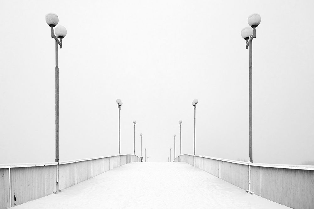 Winter Symmetry art print by Andrii Kazun for $57.95 CAD