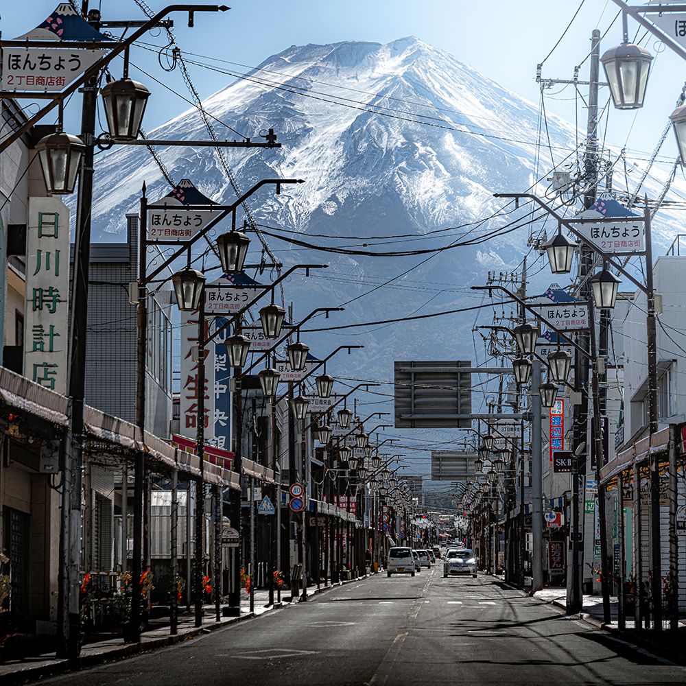 Road Leading To Mt.Fuji art print by Hiroki Matsubara for $57.95 CAD