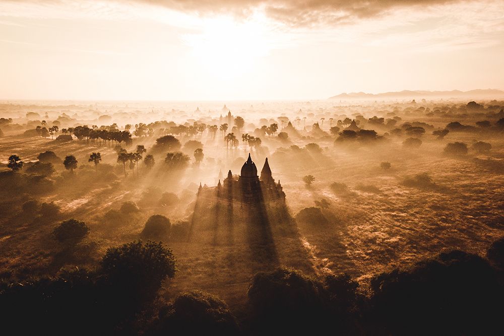 Bagan art print by Witold Ziomek for $57.95 CAD