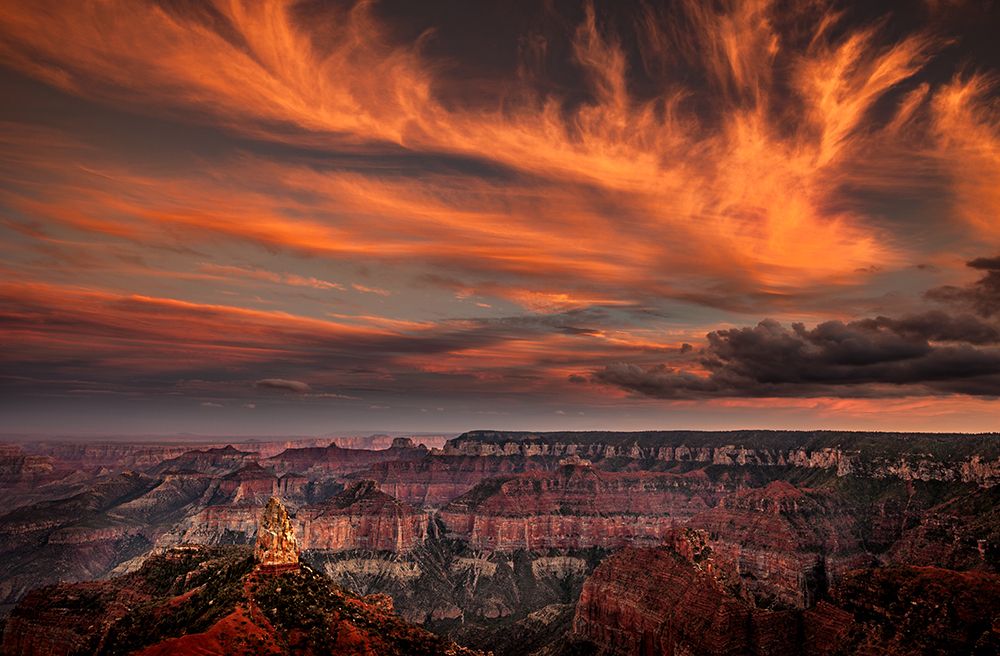 Imperial Point - Grand Canyon North art print by Wanghan Li for $57.95 CAD