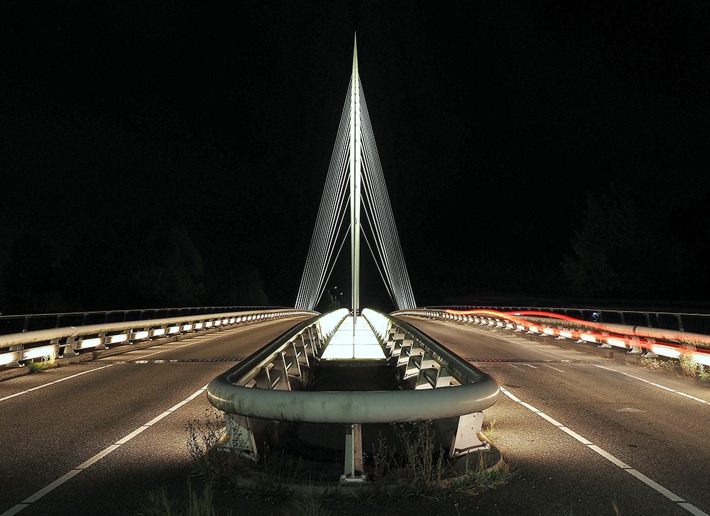 De Harp  In Hoofddorp -Werk Van Calatrava art print by Piet Agterhof for $57.95 CAD
