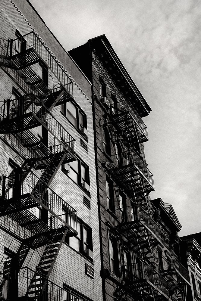 New York City Fire Escapes 05 art print by Rikard Martin for $57.95 CAD