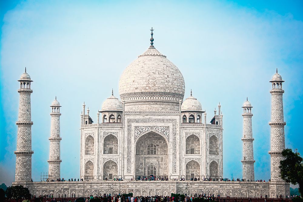 Taj Mahal art print by Amro for $57.95 CAD