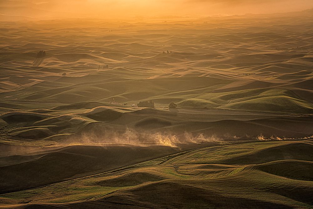 The Palouse In The Morning art print by Ti Wang for $57.95 CAD