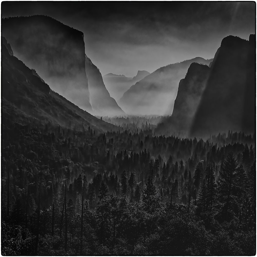 Tunnel View art print by Ning Lin for $57.95 CAD