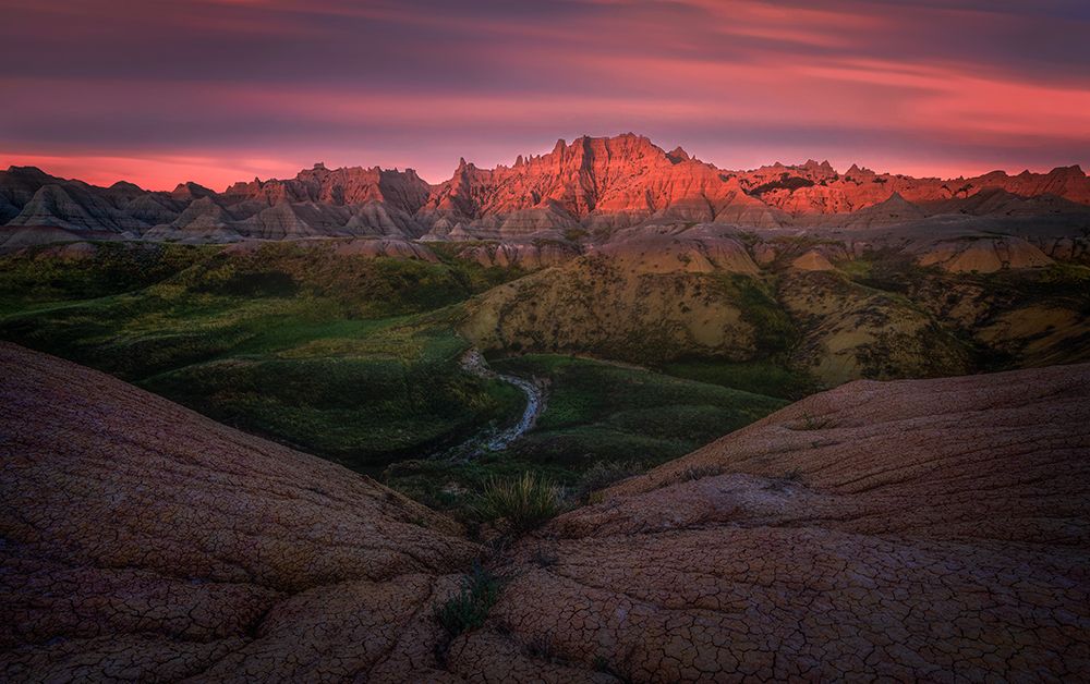Charming Badlands art print by Ruiqing P. for $57.95 CAD