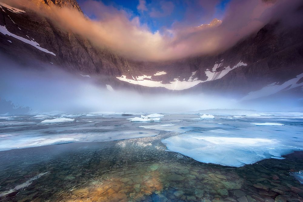 Foggy Ice art print by Naphat Chantaravisoot for $57.95 CAD