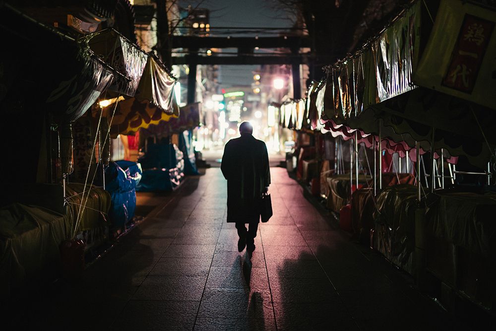 Yushima Alley art print by Yuzo Fujii for $57.95 CAD