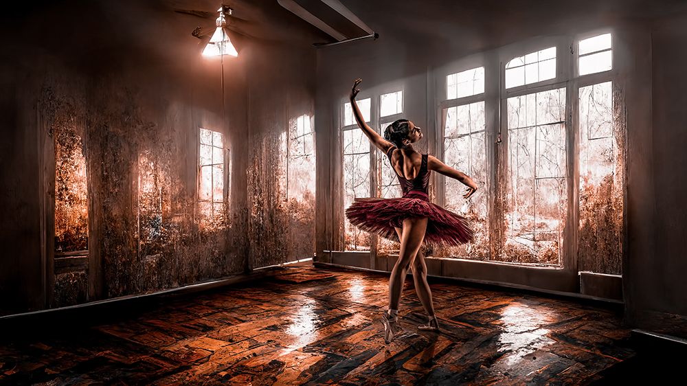 Dance in the Future art print by Klaus Tesching for $57.95 CAD