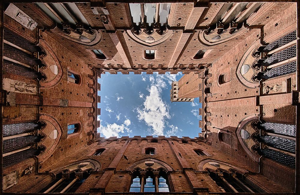 Looking up the Torre del Mangia art print by Michael Echteld for $57.95 CAD