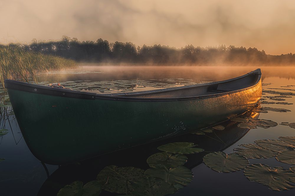The boat art print by Dariusz Budyta for $57.95 CAD