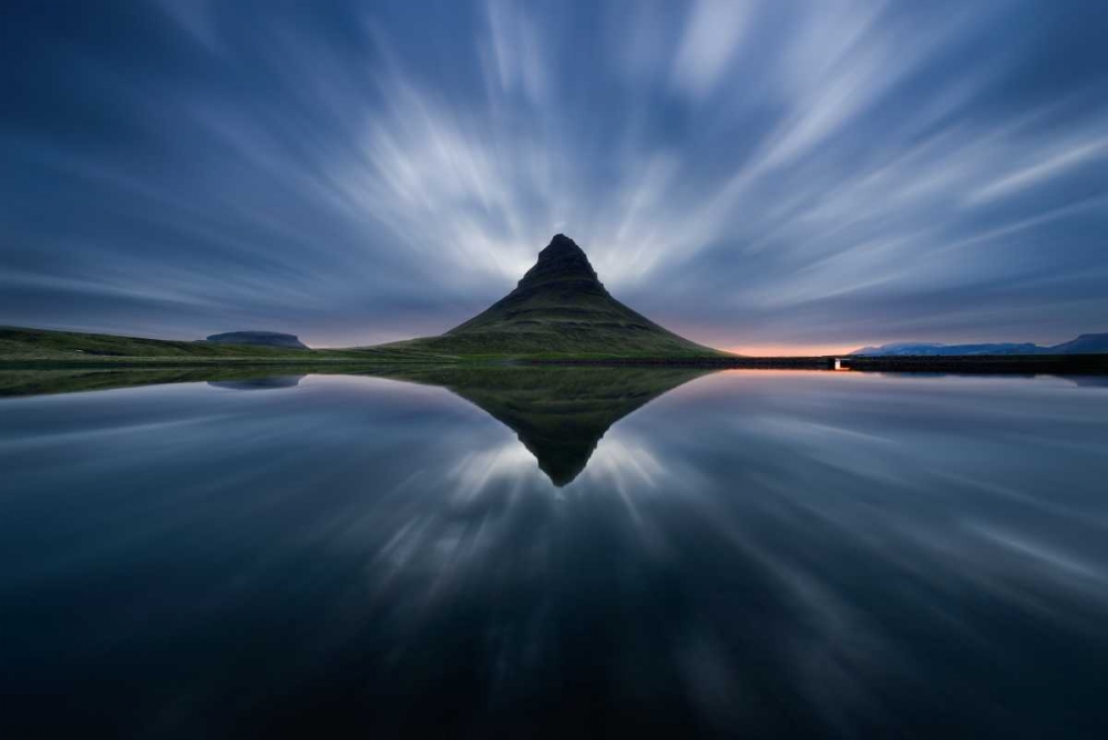 A Night At Kirkjufell art print by Simon Roppel for $57.95 CAD